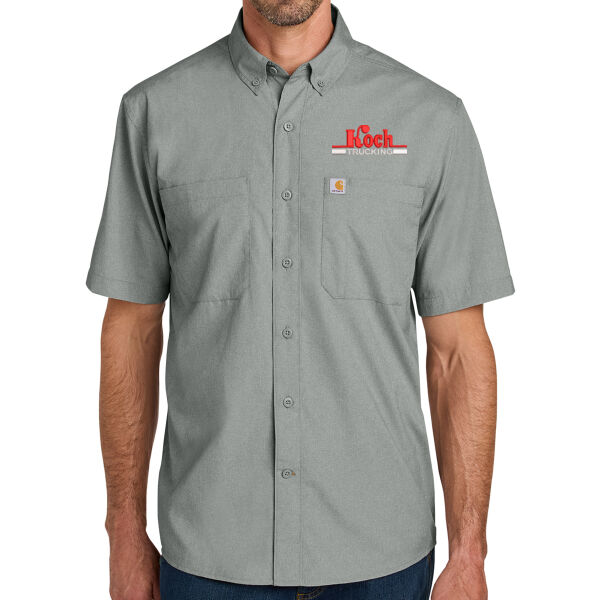 **CLOSEOUT ITEM** Force ® Sun Defender Short Sleeve Shirt - Embroidered Logo Thumbnail