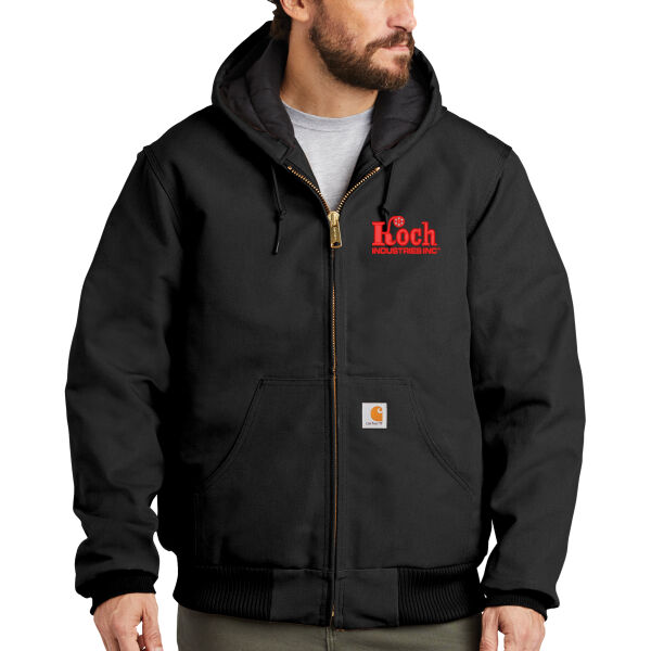 **CLOSEOUT ITEM** Tall Quilted Flannel Lined Duck Active Jac - Embroidered Logo Thumbnail