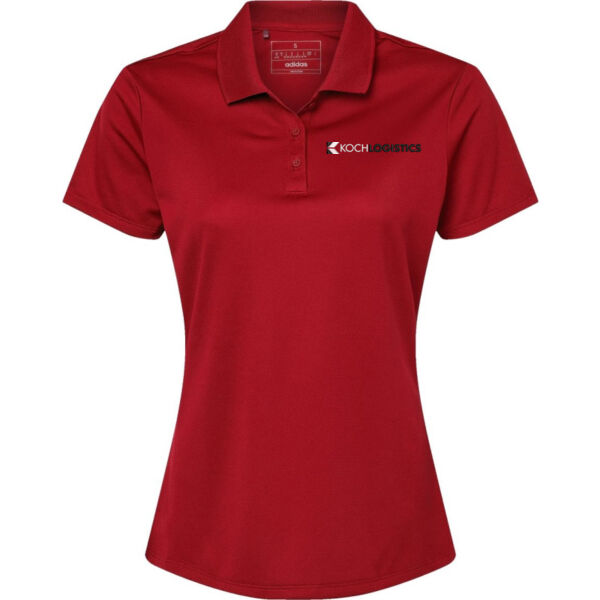 **CLOSEOUT ITEM** Adidas Women's Performance Piqué Polo - Embroidered Logo Thumbnail