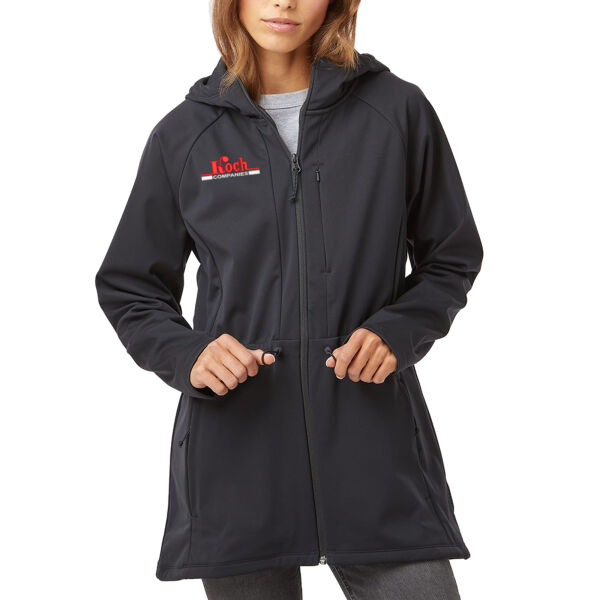 **CLOSEOUT ITEM** Women's Flora Park™ II Soft Shell Jacket - Embroidered Logo Thumbnail